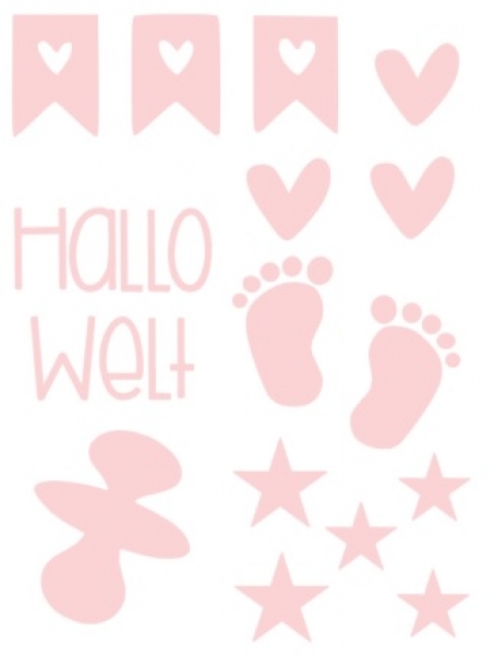 Baby Set Bügelbild